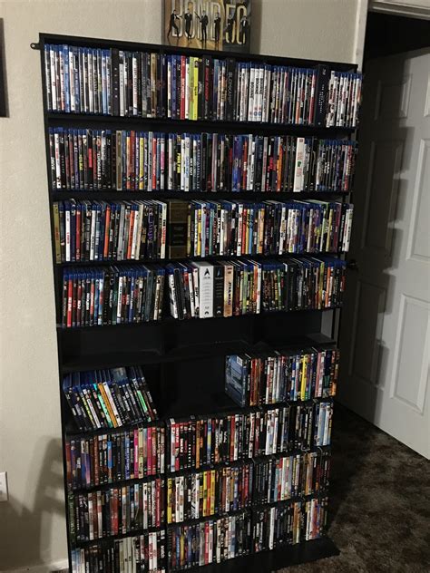 My Blu Ray/DVD collection. Hoping to break 1,000 this year. Gonna need ...