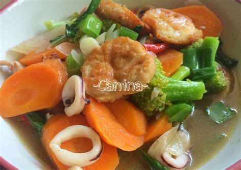 Resep Sapo Tahu Seafood Oleh Canina Kh Cookpad