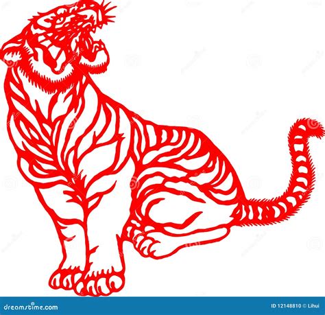 Chinese Zodiac Of Tiger Year Stock Photo - Image: 12148810