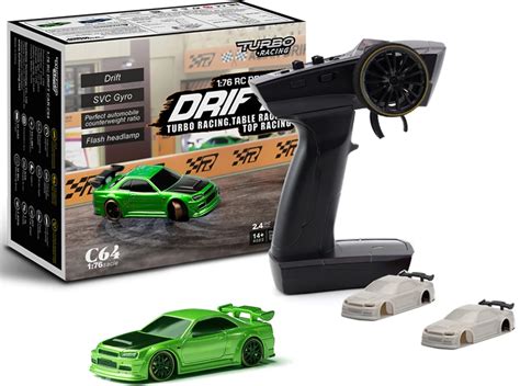 Amazon Flycolor Turbo Racing Coche Rc Drift A Escala Con