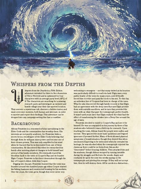 Whispers From The Depths-Compressed | PDF