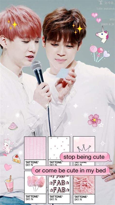 Yoonmin Cute Headers Wallpapers Army S Amino