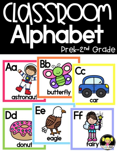 Classroom Alphabet | Classroom, Alphabet, Fun learning