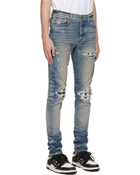 Amiri Indigo Mx1 Jeans In Blue For Men Lyst