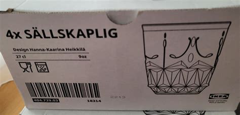 4 Trinkgläser Ikea SÄllskaplig 27 Cl Kaufen Auf Ricardo