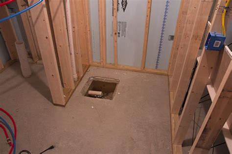 How To Finish A Roughed In Basement Bathroom Basement Bathroom Rough