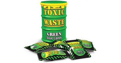 Toxic Waste Green Sour Candy Drum 42g Sweetsch