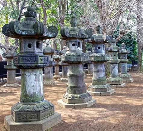 The Ueno Toshugu Shrine In Ueno Park Tokyo Japan Stock Image Image