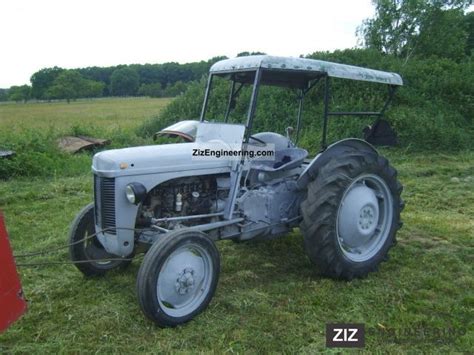 Massey Ferguson Tea 20 Ted Gasoline Te 20 1955 Agricultural Tractor