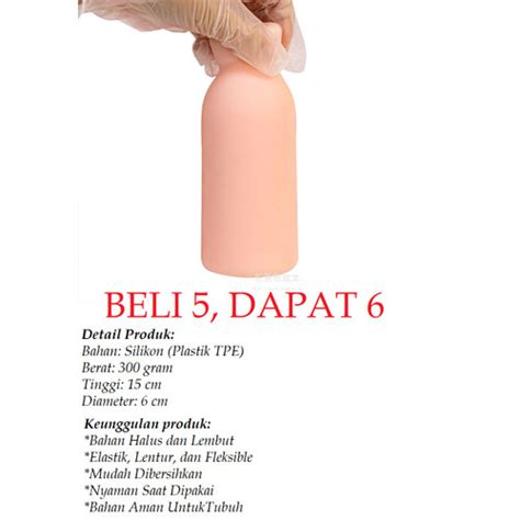 Promo D750 Tenga Snail Cup Botol VAKUM Pria Alat Pijat SENAM Vital