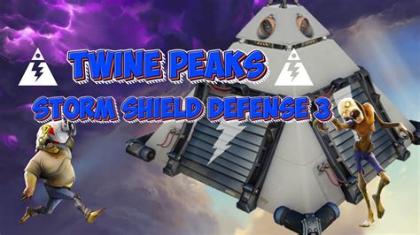 Fortnite Save The World Twine Peaks Storm Shield Defense 3 Gameplay