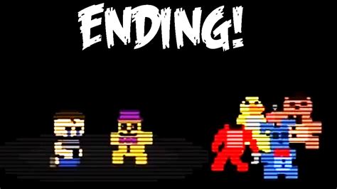 Five Nights At Freddys 4 Night 6 Secret Good Ending Fnaf 4 Ending Youtube