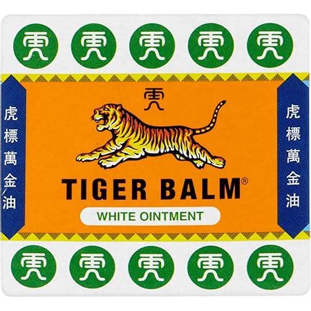 Tiger Balm B Lsamo De Tigre Color Blanco Amazon Es Salud Y Cuidado