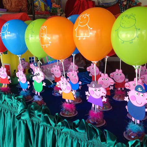 SoAlegria Decoração de Festas Infantis Decoração pepa pig e