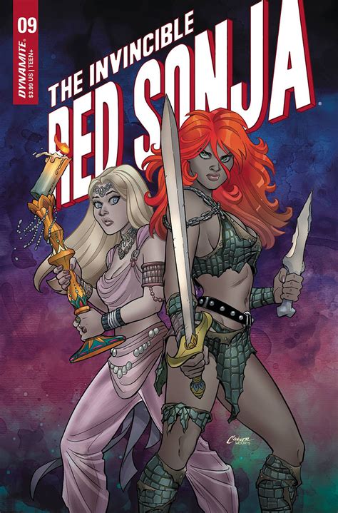 Invincible Red Sonja 9 Cover A Regular Amanda Conner Cover