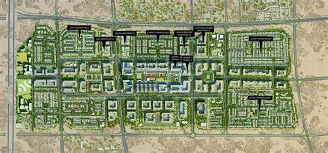 Naseem Townhouses Master Plan At Town Square Dubai