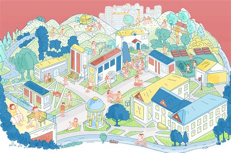 Campus College Illustration :: Behance