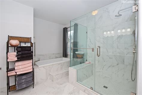 Modern Master Bathroom Tile