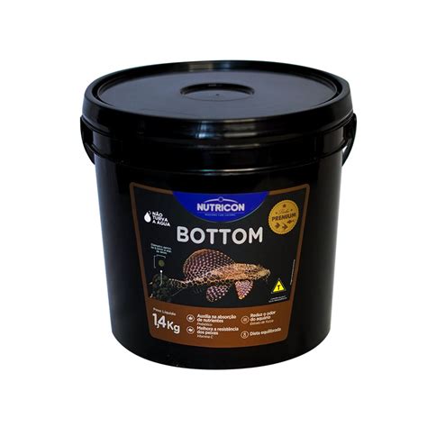 Ração Nutricon Bottom para Peixes de Fundo 1 4Kg Terra Zoo