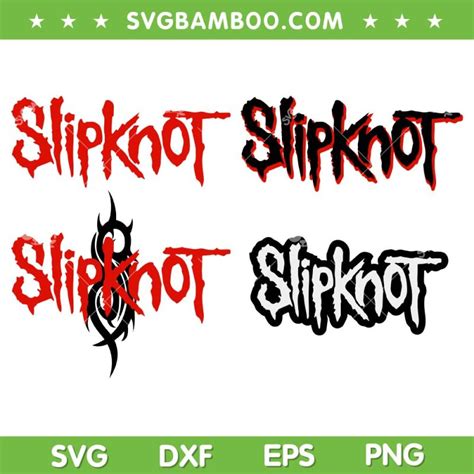 Slipknot Logo Svg Bundle