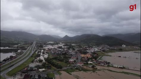 V Deo Imagens A Reas Mostram Situa O Dos Alagamentos Em Paulo Lopes