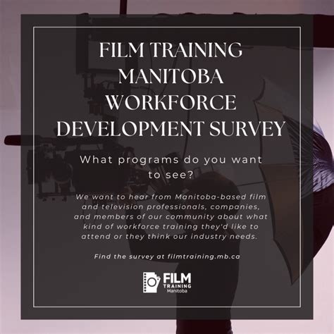 Workforce Development Survey December 2024 Film Training Manitoba