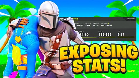 I Exposed My Bounty Targets Stats In Fortnite Youtube