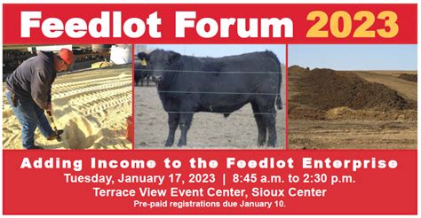 Feedlot Forum 2023 Iowa Beef Center Dan Loy Iowa State University