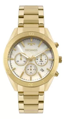 Reloj Dorado Technos Elegance Para Mujer Js Bv B Mercadolibre