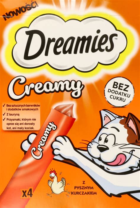 Dreamies Creamy Karma Uzupe Niaj Ca Sucha Dla Doros Ych Kot W I