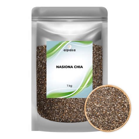 Nasiona CHIA 1kg Szałwia Hiszpańska ALPAKA 13396662273 Allegro pl