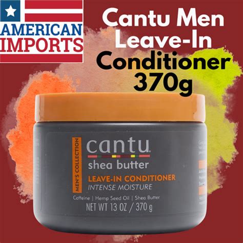 Jual Cantu Men Shea Butter Leave In Conditioner 370g Kab Badung American Imports Tokopedia