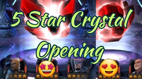 Mcoc Crystal Opening 5 Star Crystal Opening Random Crystal Openings Youtube