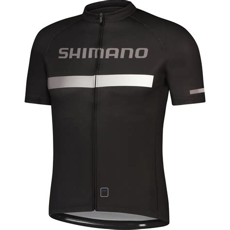 Shimano Logo Short Sleeve Jersey Men Black Bike24