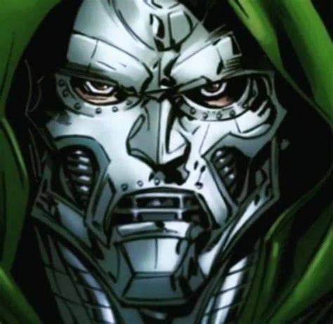 Doctor Doom Face Art by_@DoomEnterprises | Marvel comics, Mbti, Doctor