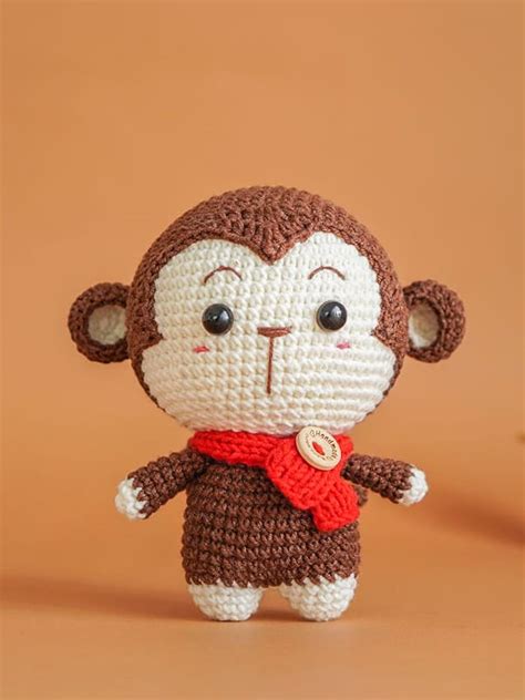 Crochet Monkey Pdf Amigurumi Free Pattern Lovelycraft