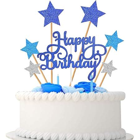 VAINECHAY Party Kuchen Dekoration Supplies Cake Topper Happy Birthday