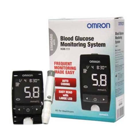 Máy đo đường huyết Omron HGM 111 Nhật Bản