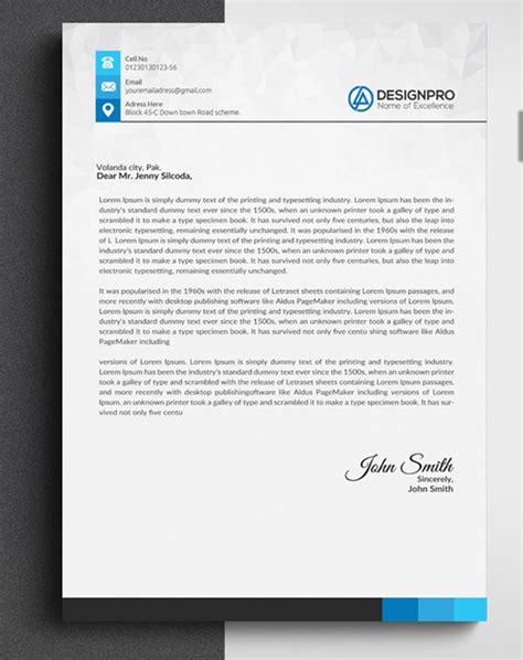 14 Creative Letterheads And Stand Out Letterhead Designs To Inspire You ...