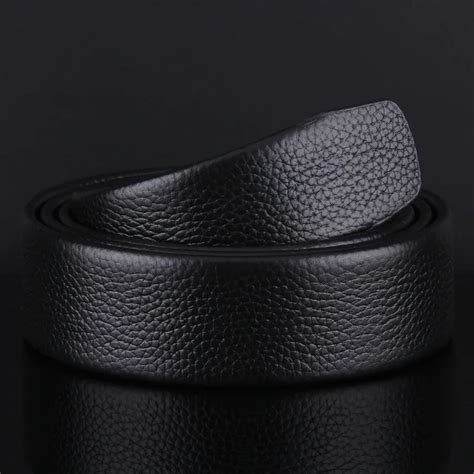 Buy Genuine Leather Belts Without Buckles For Male Cowskin Belts No Buckle 3