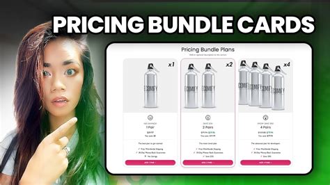 How To Add Pricing Bundles Cards On Ecomify Shopify Premium Theme