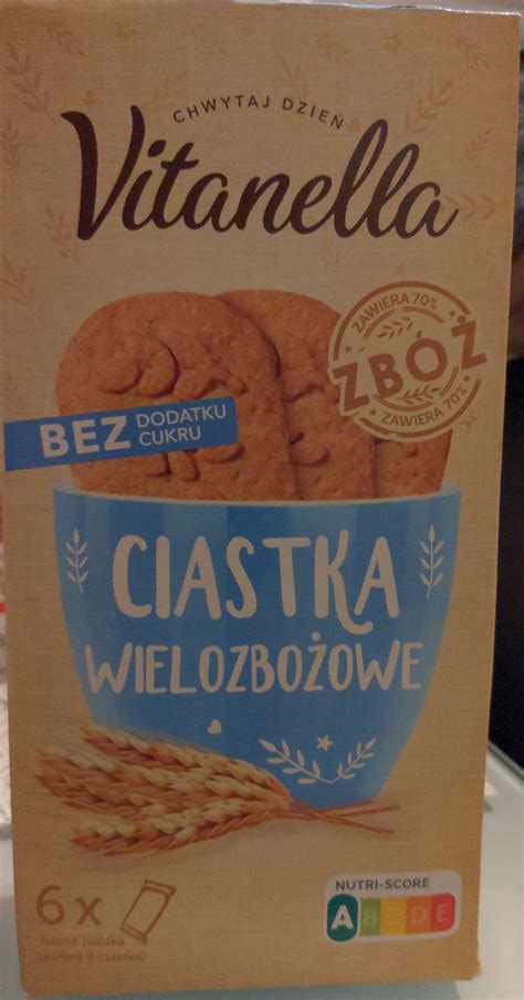 Ciastka Wielozbozowe Vitanella G X G