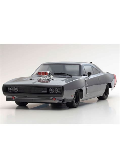 Kyosho 34492t1 110 Fazer Mk2 1970 Dodge Charger Ve Supercharged Gray