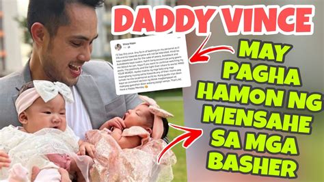 Team Tarah Update Daddy Vince Mag Paghahamon Na Mensahe Saga Basher Mga Basher Humanda Na