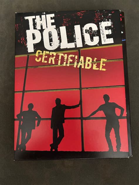 Sting The Police Certifiable Live In Buenos Aires 4 Disc Dvd Set Etsy