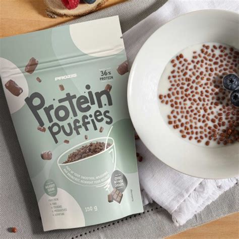 Protein Puffies Copertura Di Cioccolato Al Latte G Colazione E