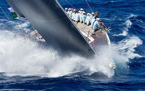 Rolex Swan Cup Caribbean Action Shots By Nautor S Swan