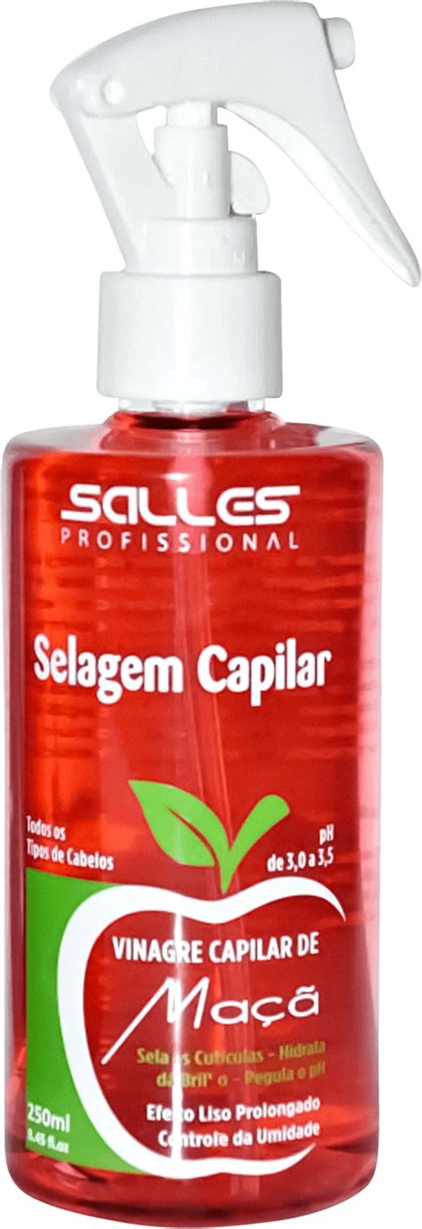 Vinagre Capilar de Maçã Salles Profissional 250ml