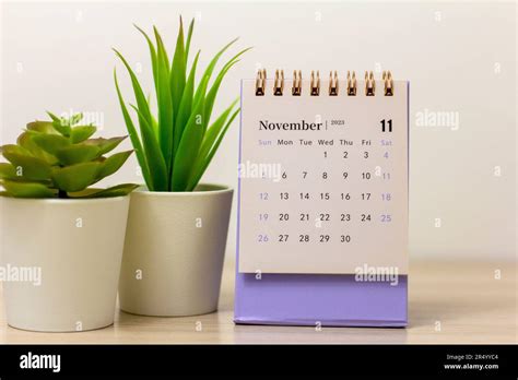 Desktop calendar for November 2023. Desktop calendar for planning ...