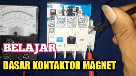 Cara Mudah Belajar Kontaktor Magnet Youtube